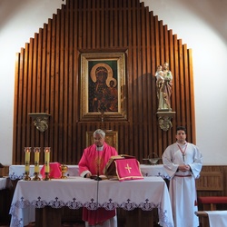 Poświęcenie figury św. Józefa